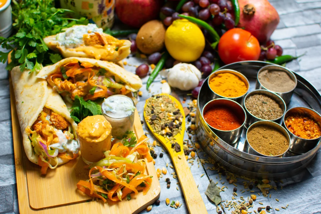 street food indyjski fusion